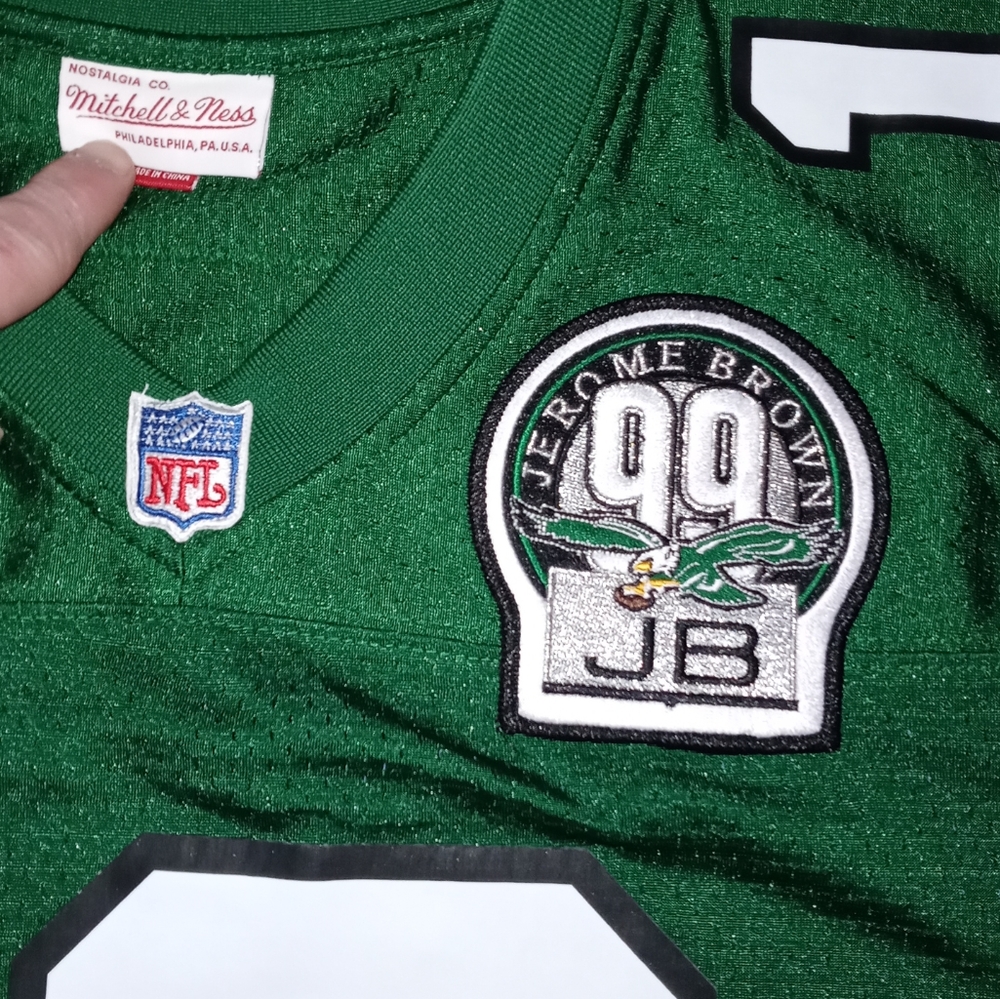 Authentic Randall Cunningham Eagles jersey - Picture 9 of 10